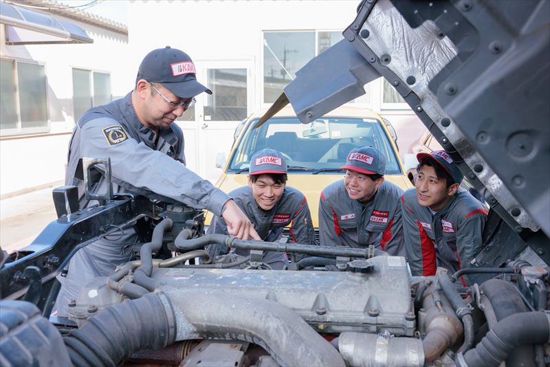 一級自動車整備科｜実習の様子2