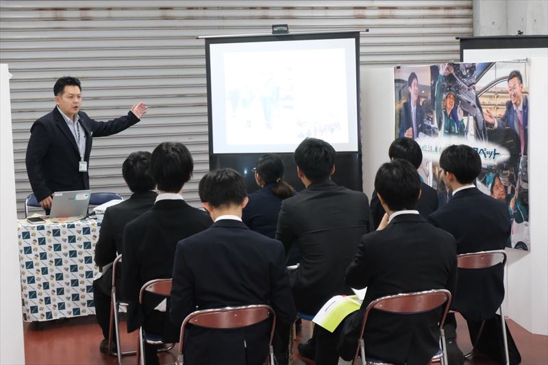 北自大の卒業生は毎年希望する会社に就職しています。