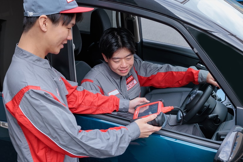 一級自動車整備科｜実習の様子4