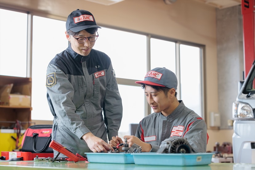 二級自動車整備科｜実習の様子