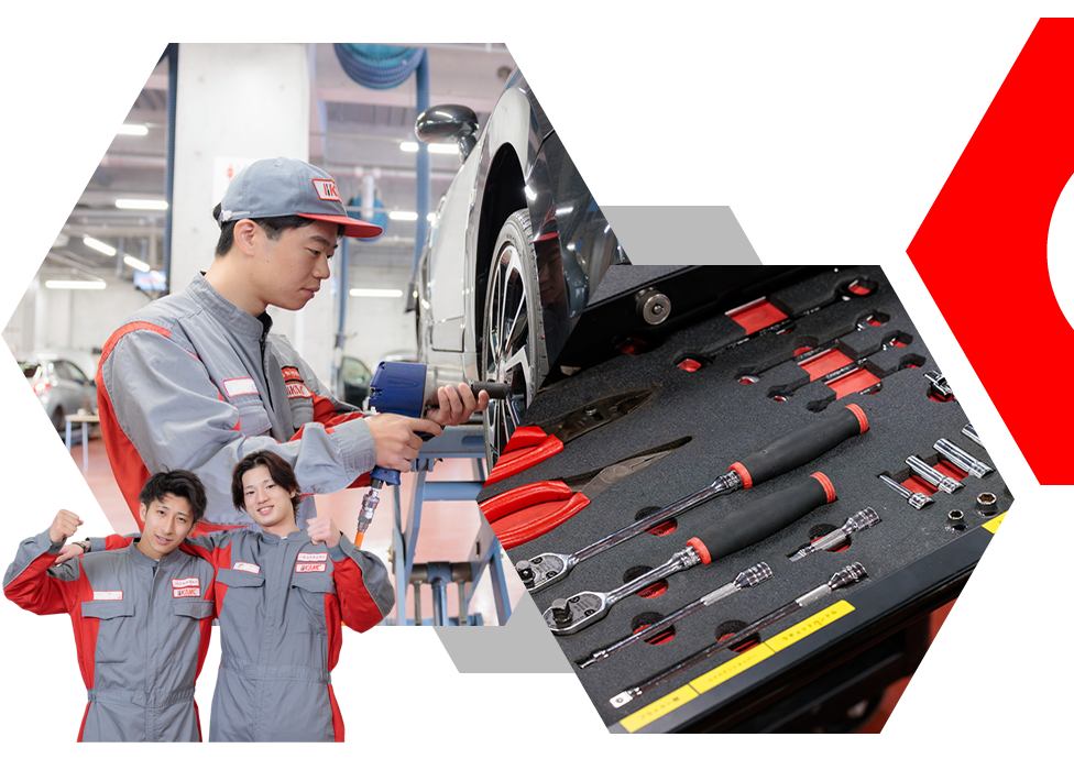 リアルな実習場設備